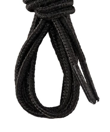 48-inch Taslan Lace Boot Laces in Black Taslan