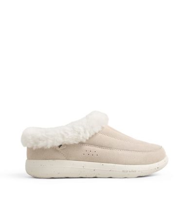 Drift Women's Suede Slip-On in Cream