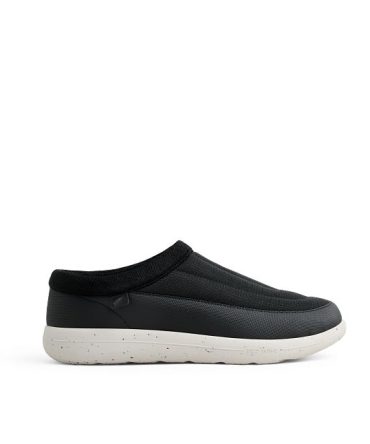 Drift Men's Suede Slip-On in Black